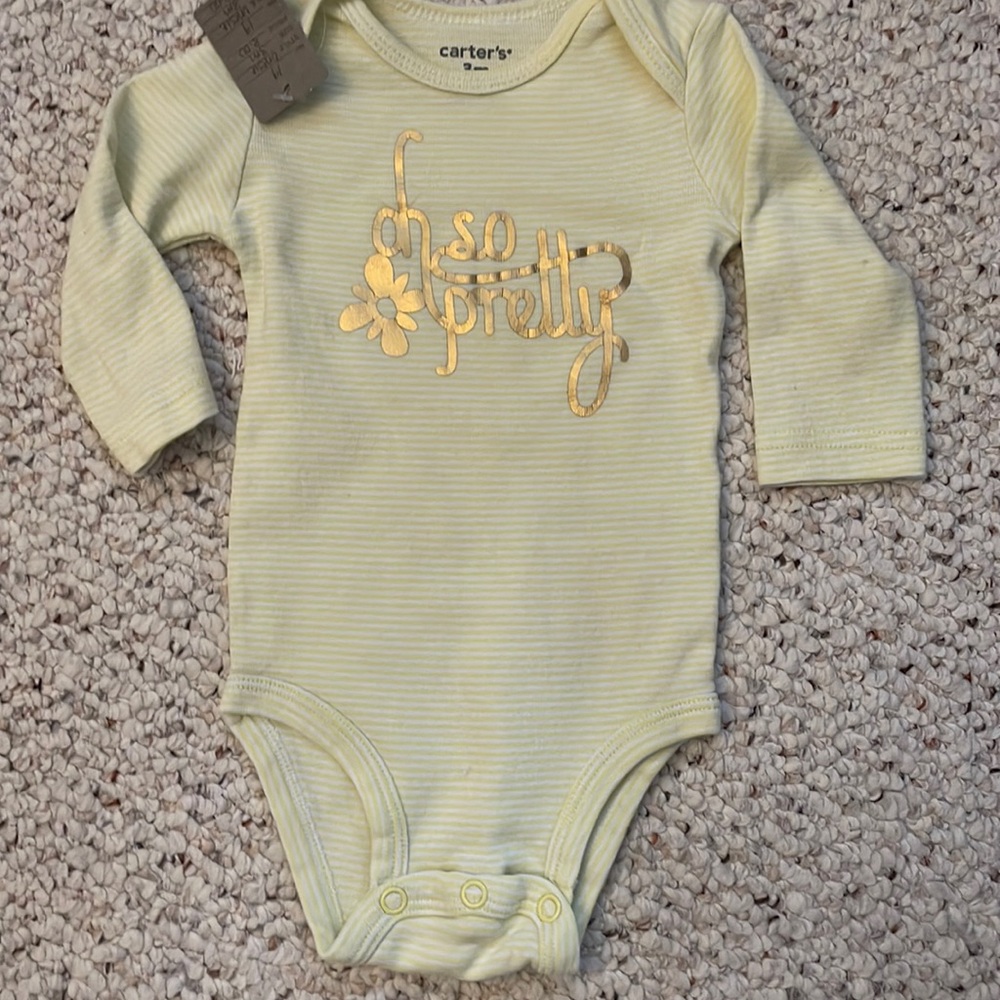 Hand designed onesie 3m